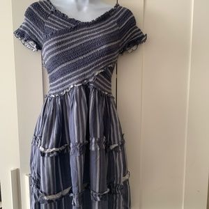 Jopra dress, size small, steel blue.